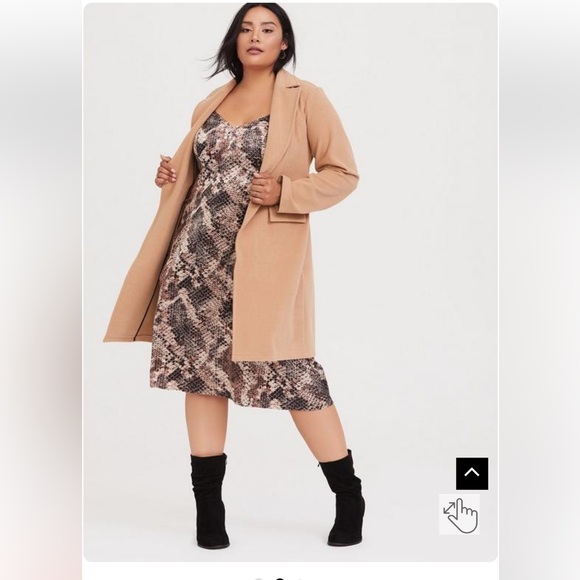 Torrid 3X snake print dress - Picture 3 of 9